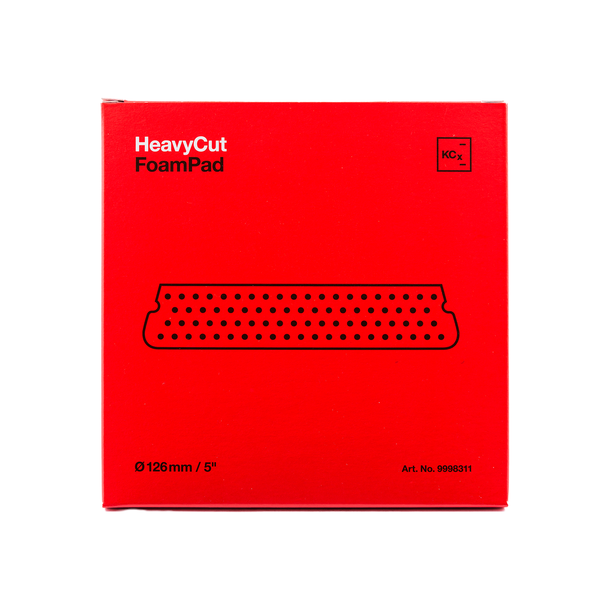 Heavy Cut Foam Pad "Rot" Abrasive Cutting Foam / Polishing Pad (2024)