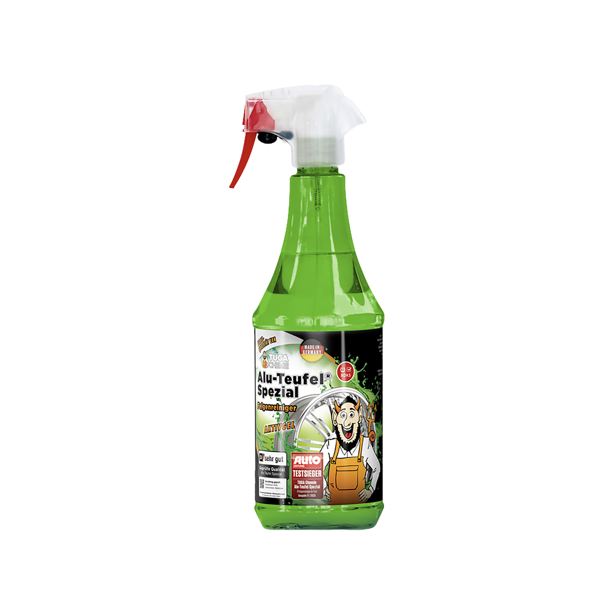 Tuga Chemie Alu-Teufel "Spezial" (Grün) — Felgenreiniger 1000ml / 1 Liter