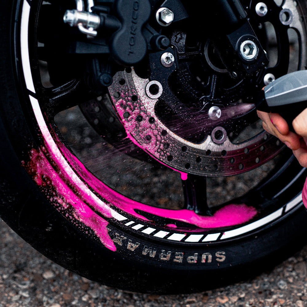 "S100" Motorcycle Wheel Cleaner for Motorbikes