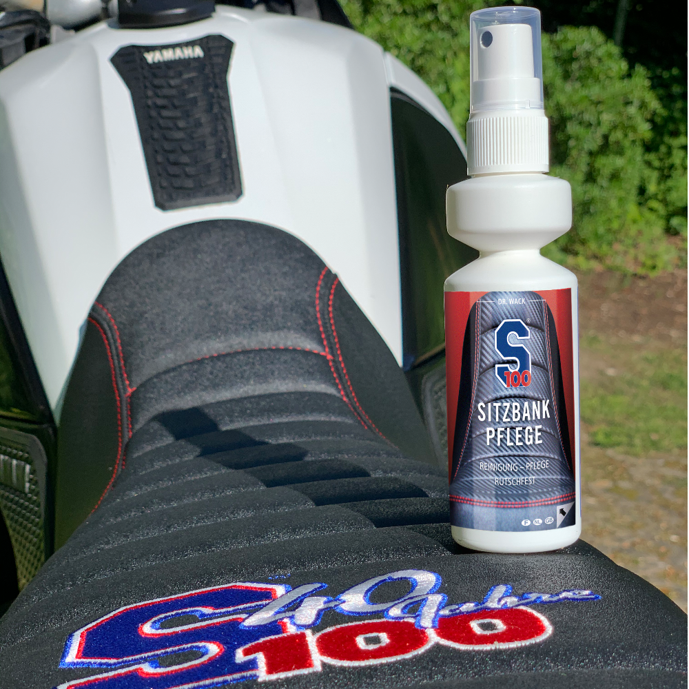 "S100" seat care for motorcycles