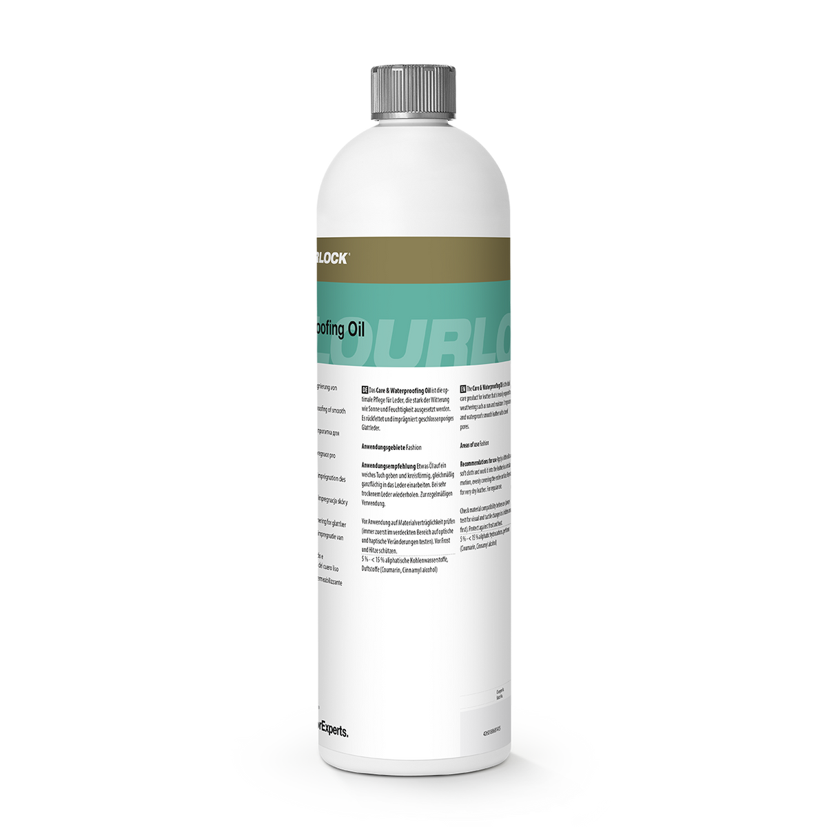 COLOURLOCK "Care & Waterproofing Oil" nourishing oil and waterproofing for smooth leather