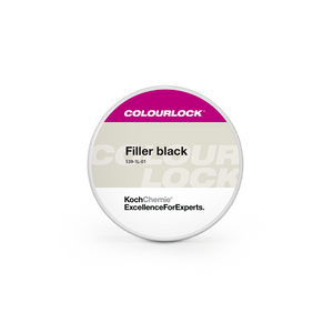 COLOURLOCK "Filler" (Black) Sandable Leather Filler for Flexible Repair of Surface Cracks and Holes