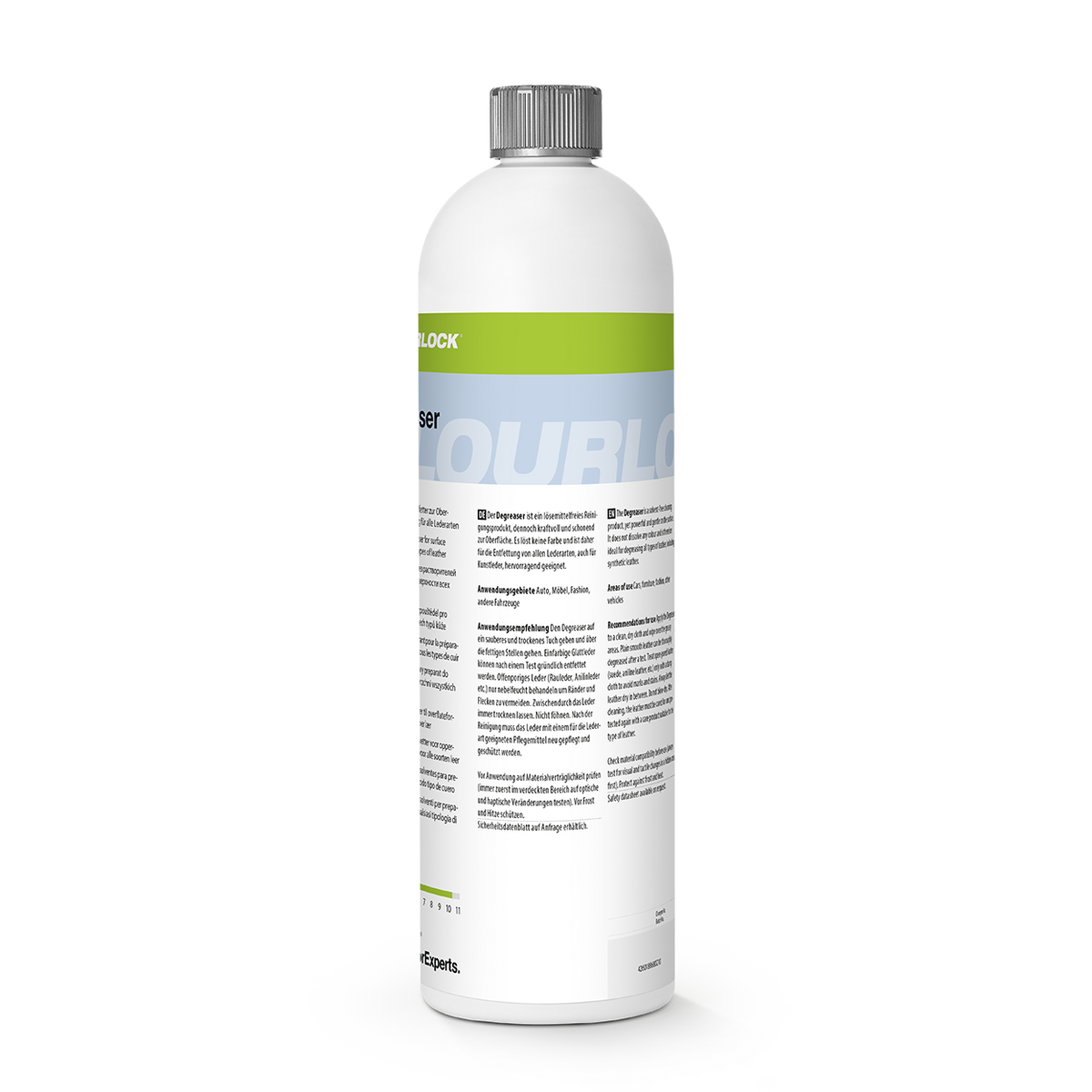COLOURLOCK "Degreaser" Solvent-Free Leather Degreaser for Surface Prep on All Leather Types