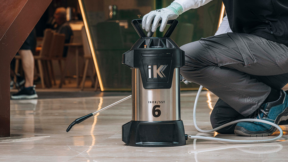 "iK INOX" 6 Pressure Sprayer for Solvents (Stainless Steel)