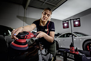 FLEX "XFE 2 15 14-EC C" 15mm Random Orbital Polisher with Free Spin Ø150mm