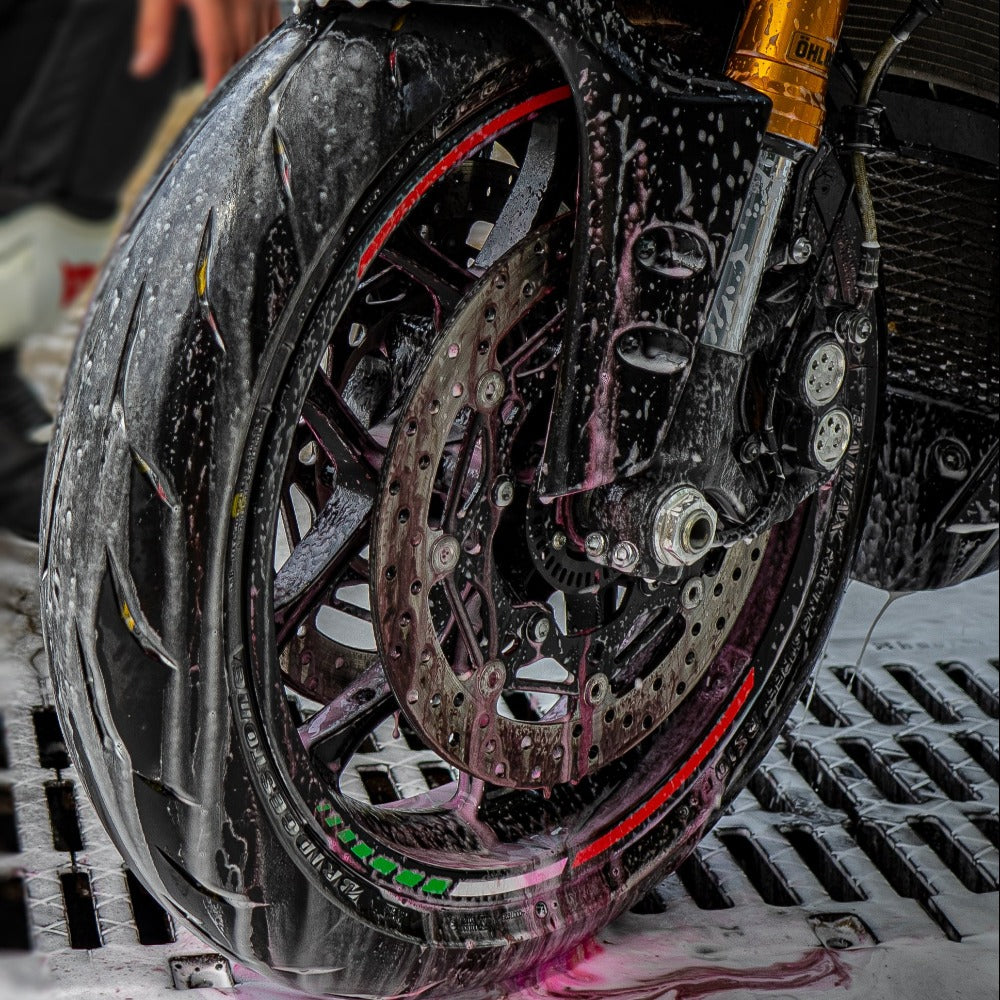 "S100" Motorcycle Wheel Cleaner for Motorbikes