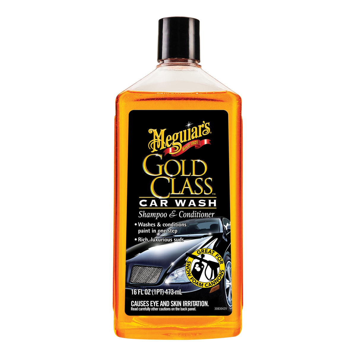 Meguiars GOLD CLASS Car Wash Shampoo & Conditioner Autoshampoo 16 oz (473 ml)