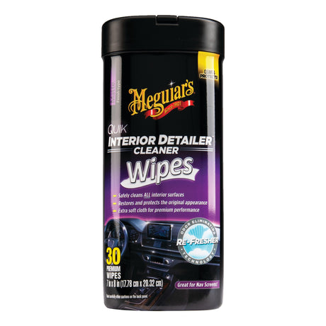 Meguiars QUIK Interior Detailer Cleaner Wipes Innenraumreiniger 1 Stück