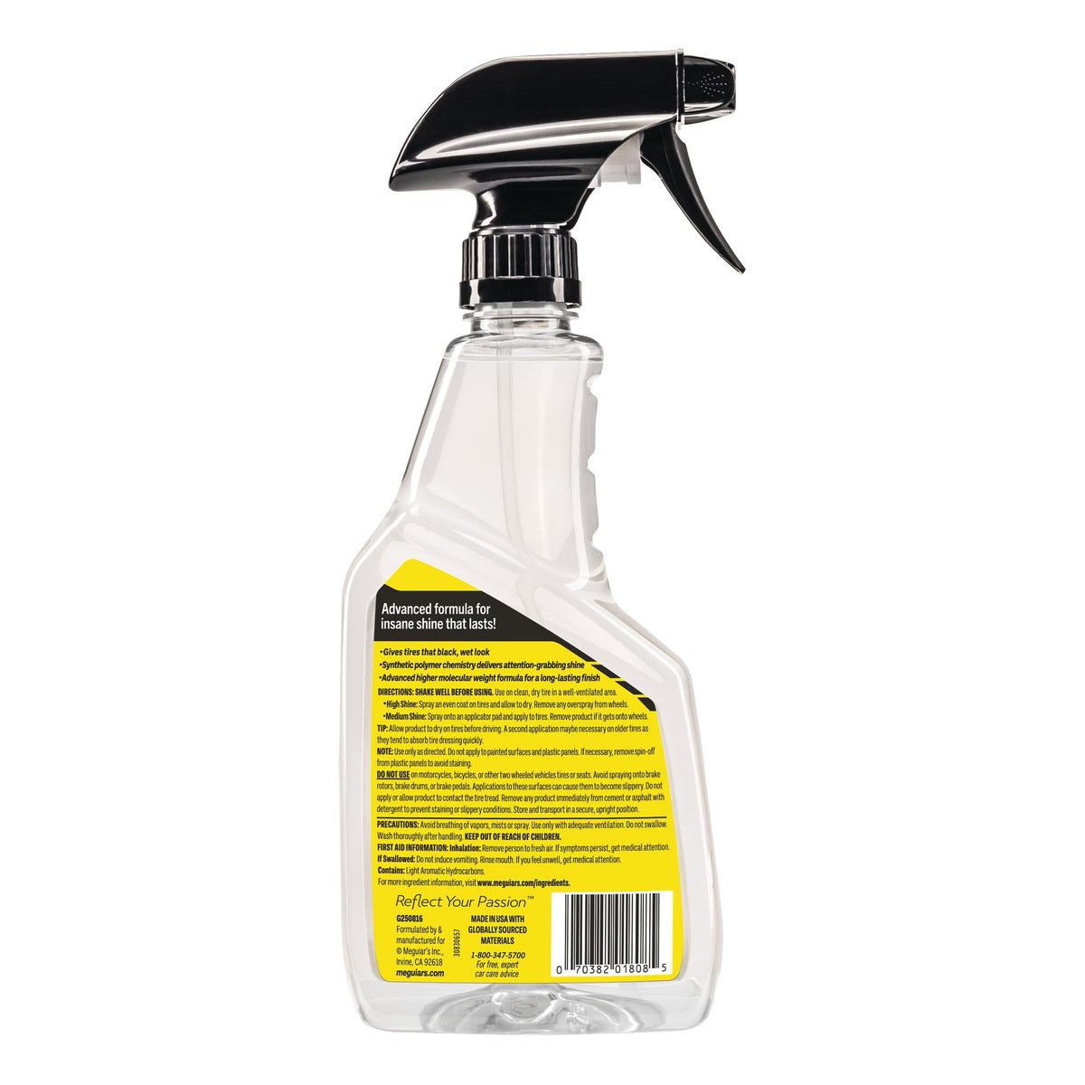 Meguiars Ultimate Insane Shine Tire Spray Reifenpflege 16 oz (473 ml)