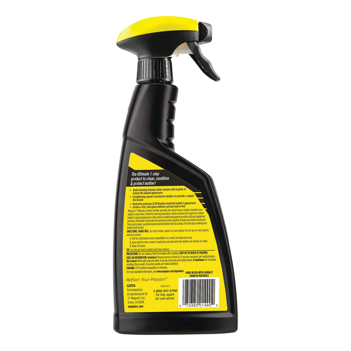 Meguiars Ultimate Leather Detailer Lederpflege 16 oz (473 ml)