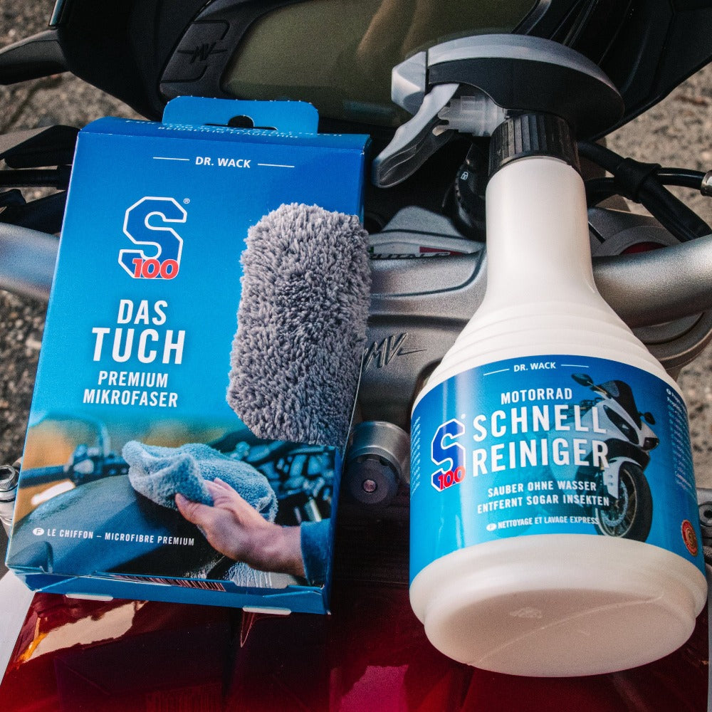 "S100" Motorcycle Quick Cleaner – Detailer for Bikes