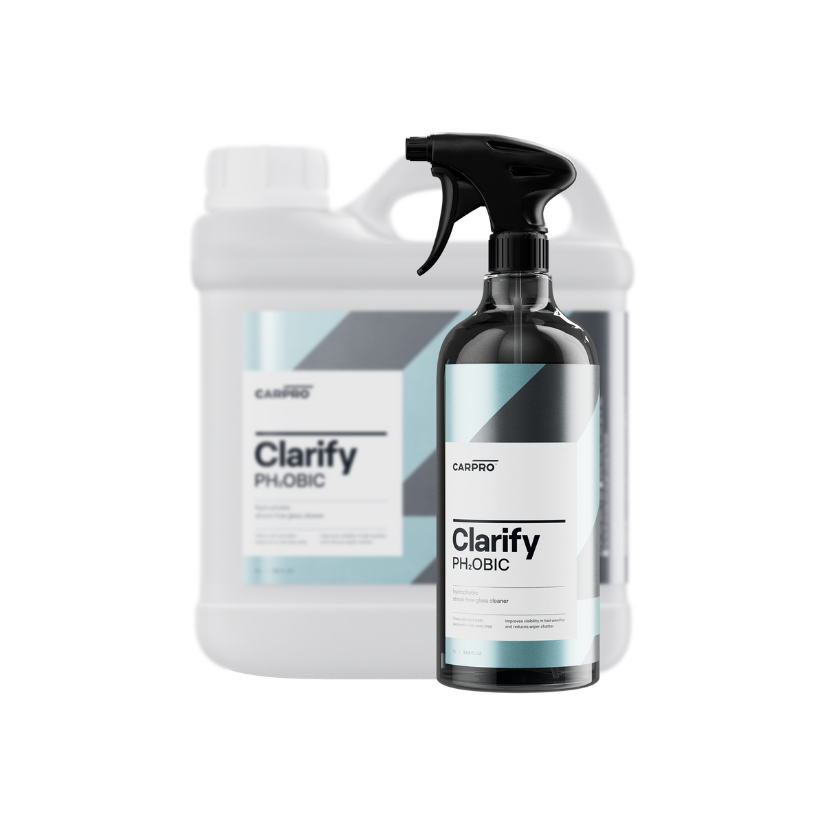 "Clarify" PH2OBIC Hydrophobic Glass Cleaner with Sealant
