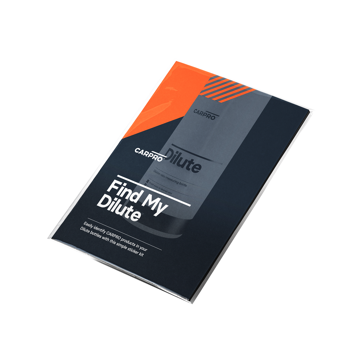 "Find My Dilute" sticker set for the "Dilute" spray bottle