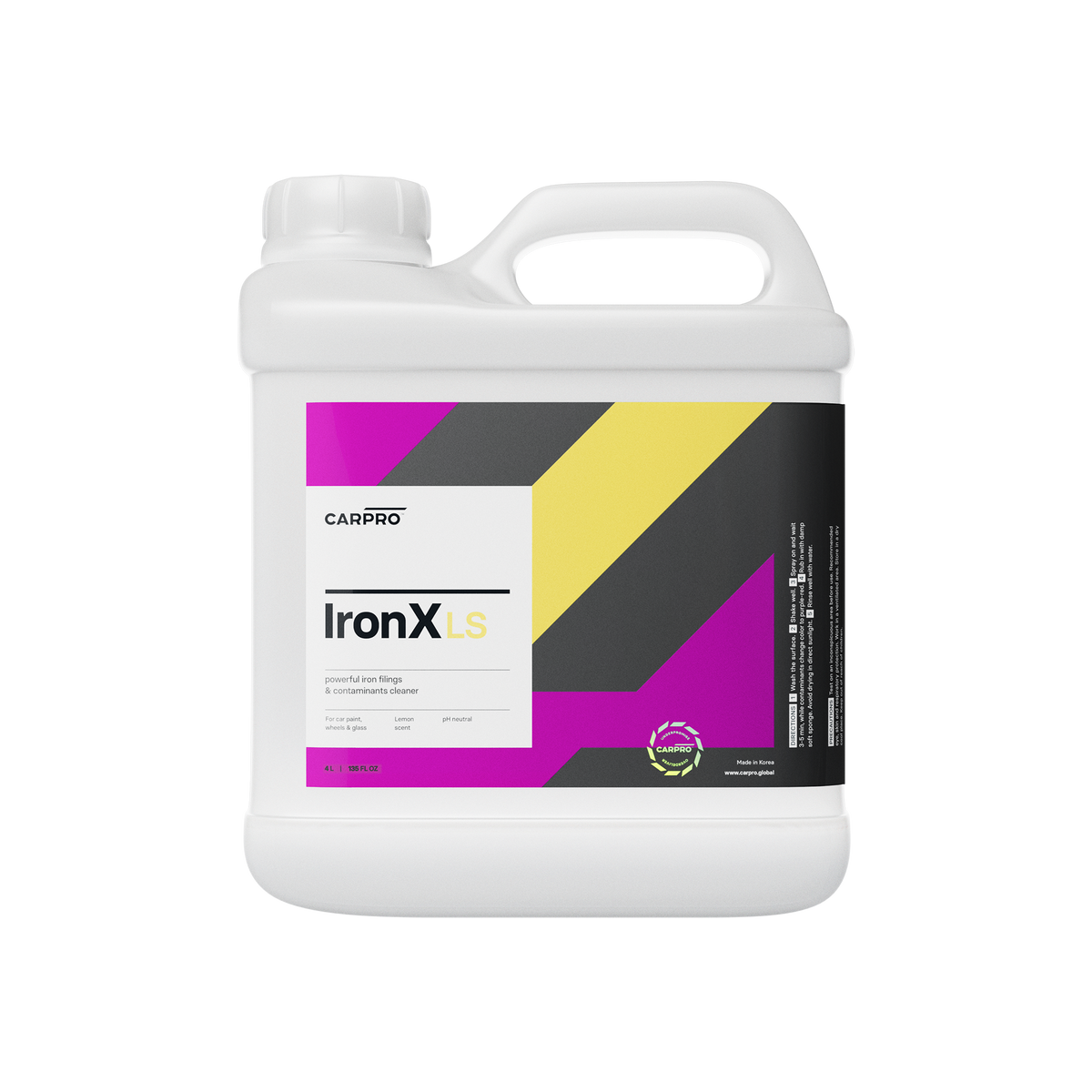 CarPro "IronX LS" Lemon Iron-Fillings-Cleaner iron remover