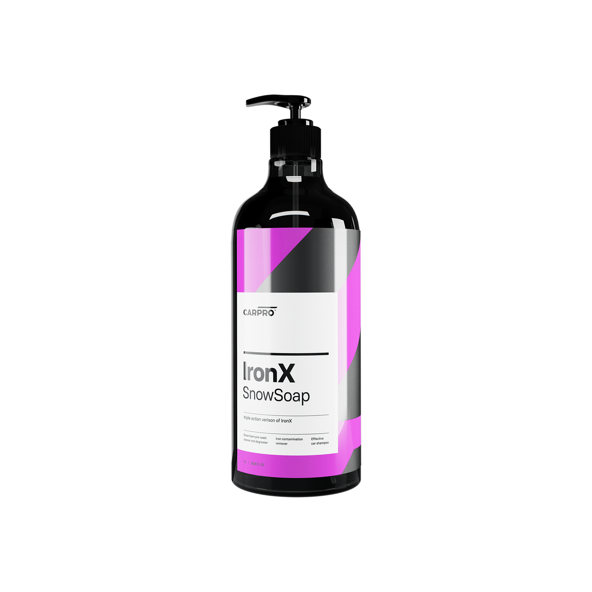 Shampoo auto "IronX SS" Snow Soap con dissolvente antiruggine