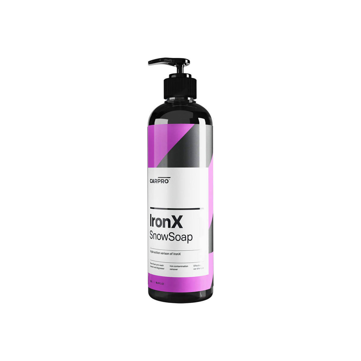 Shampoo auto "IronX SS" Snow Soap con dissolvente antiruggine