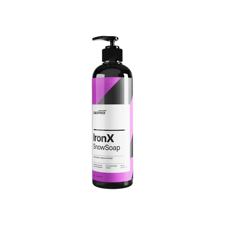 Shampoo auto "IronX SS" Snow Soap con dissolvente antiruggine
