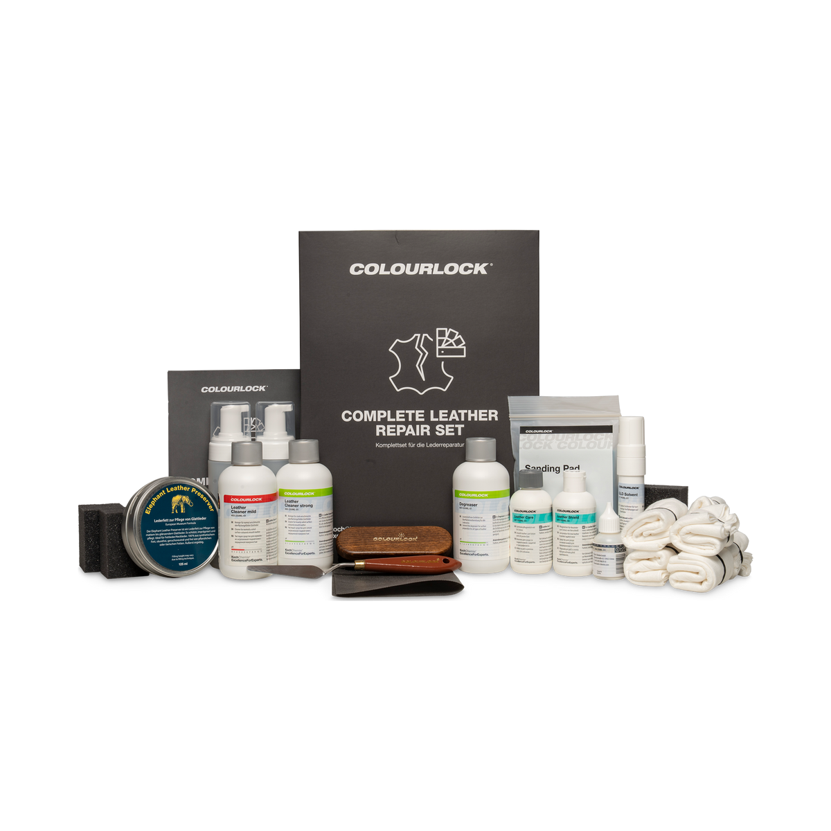 COLOURLOCK "Leather Care Sets" (BMW) — Pflege & Reparatur Sets für BMW — Complete Repair Set