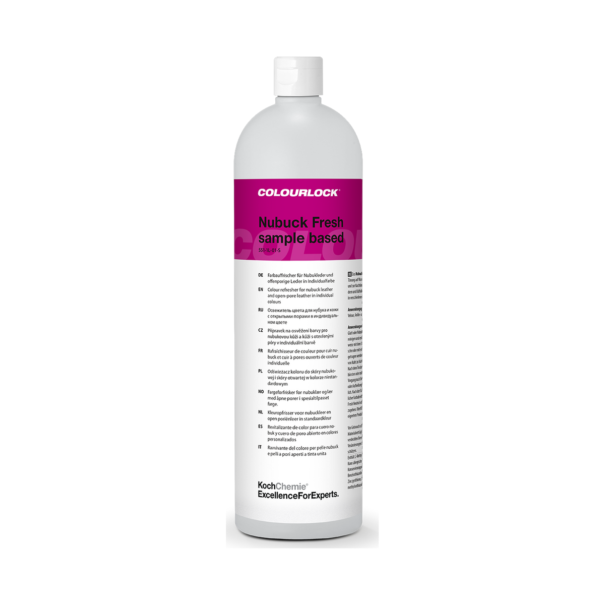COLOURLOCK "Nubuk Fresh" (Cadillac) — Wildlederpflege für Cadillac — 1 L