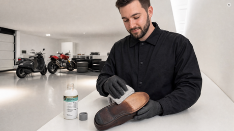 Leather sole care by COLOURLOCK