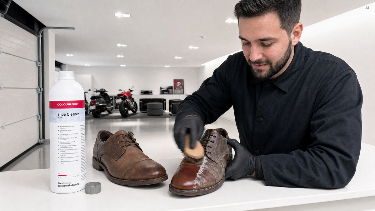 Limpiador para zapatos de cuero de COLOURLOCK