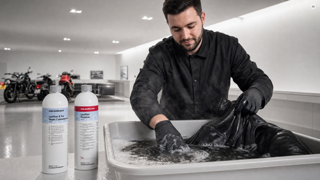 Washing leather — machine, fur & colour protection — COLOURLOCK