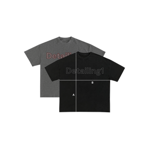T-Shirt "Detailing1" Premium T-Shirt with embroidered logo (boxy fit)