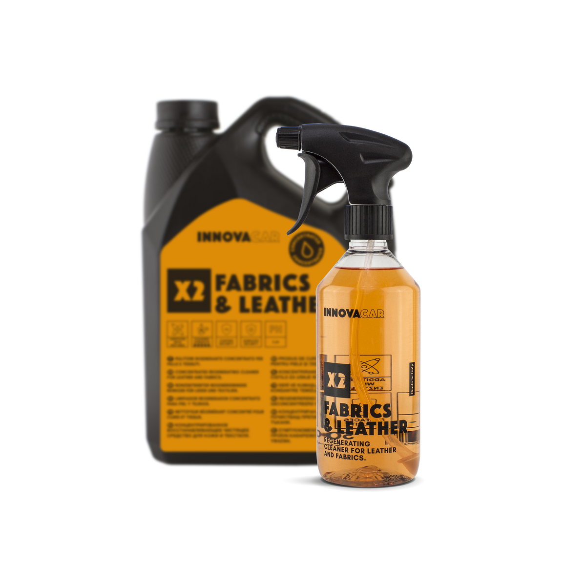 "X2" Fabrics&Leather Leather Cleaner