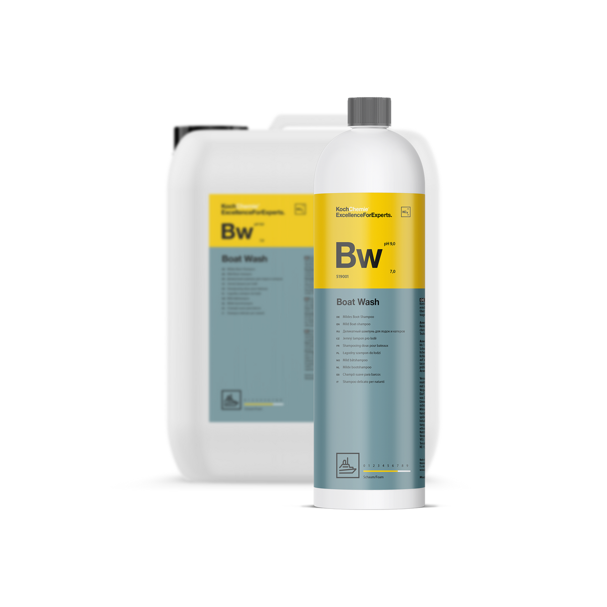 Boat Wash "Bw" Boat Shampoo (Neutral) (Marine Line)