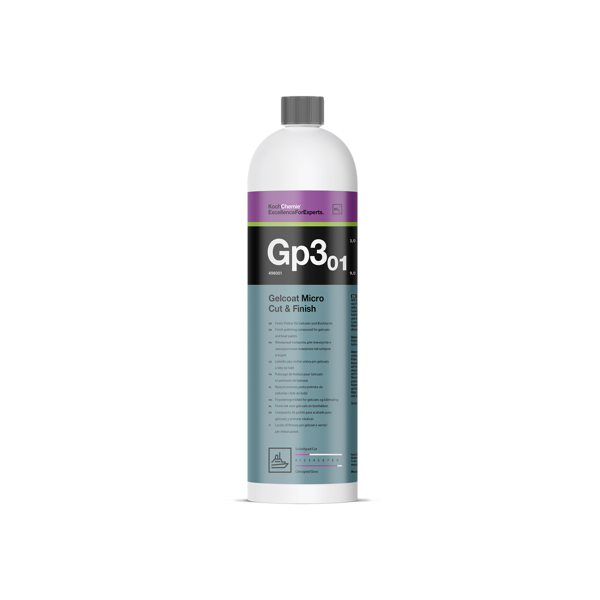 Gelcoat finishing polish by Koch-Chemie