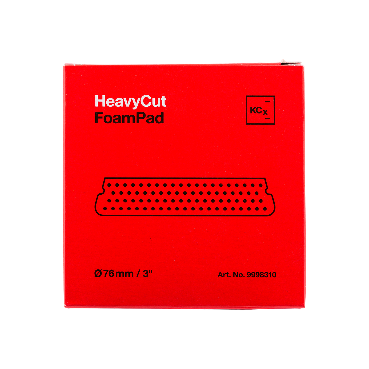 Heavy Cut Foam Pad "Rot" Abrasive Cutting Foam / Polishing Pad (2024)