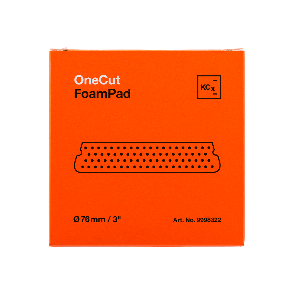 One Cut Foam Pad "Orange" Medium-Cut 2-in-1 Polishing Pad (2024)