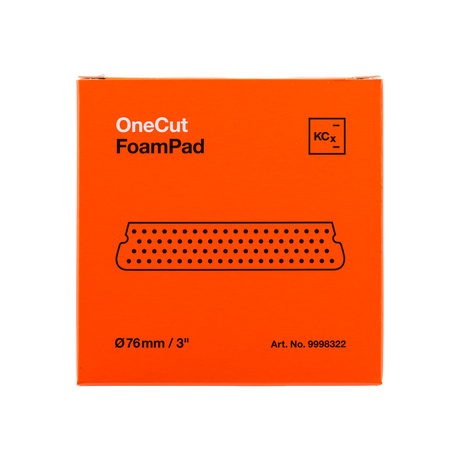 One Cut Foam Pad "Orange" Medium-Cut 2-in-1 Polishing Pad (2024)