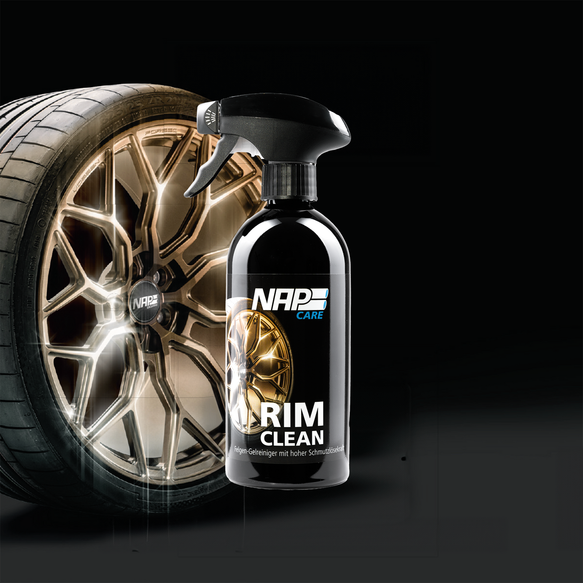 NAP Care "RIM-CLEAN" Wheel Gel Cleaner and Iron Fallout Remover