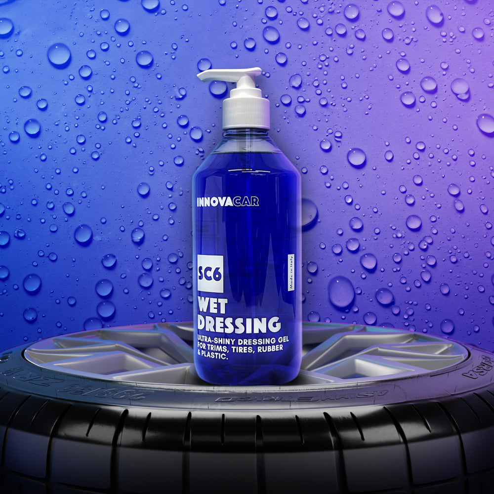 "SC6" Wet Dressing entretien pneus (brillant)
