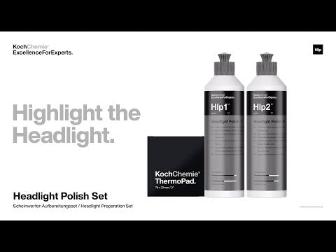 Headlight Polish Set Headlight Restoration Kit