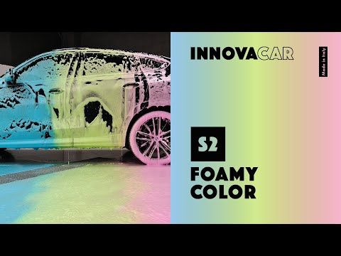 "S2 COLOR" Foamy mousse nettoyante colorée (Snow Foam)