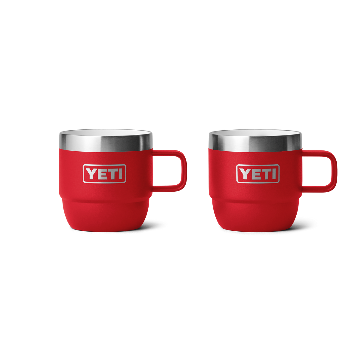 Rambler® 6 oz "Mug" Espressokopje met oor (2-pack)