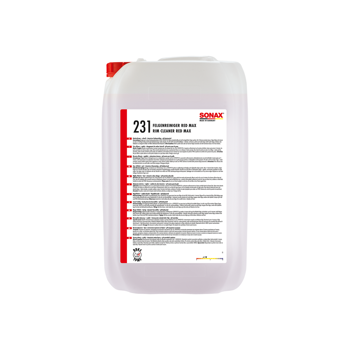 PROFILINE FelgenReiniger Red Max wheel cleaner