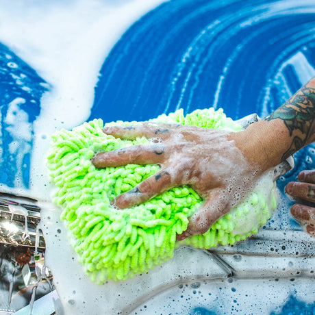Chenille Microfibre Wash Mitt
