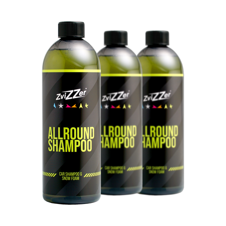 ZviZZer Allround Shampoo — Autoshampoo 1000 ml / 3er-Set