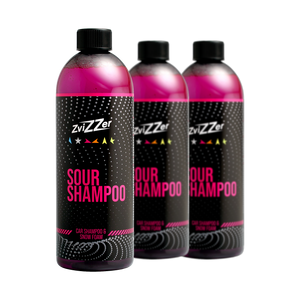ZviZZer Sour Shampoo — Autoshampoo 1000 ml / 3er-Set