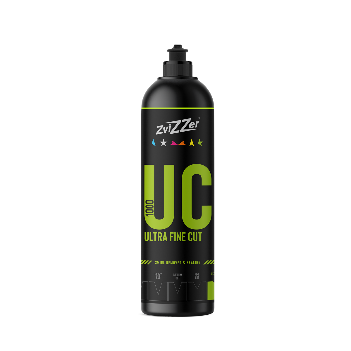 ZviZZer UC 1000 "Ultrafine Cut" (Grün) — Finish-Politur 750 ml
